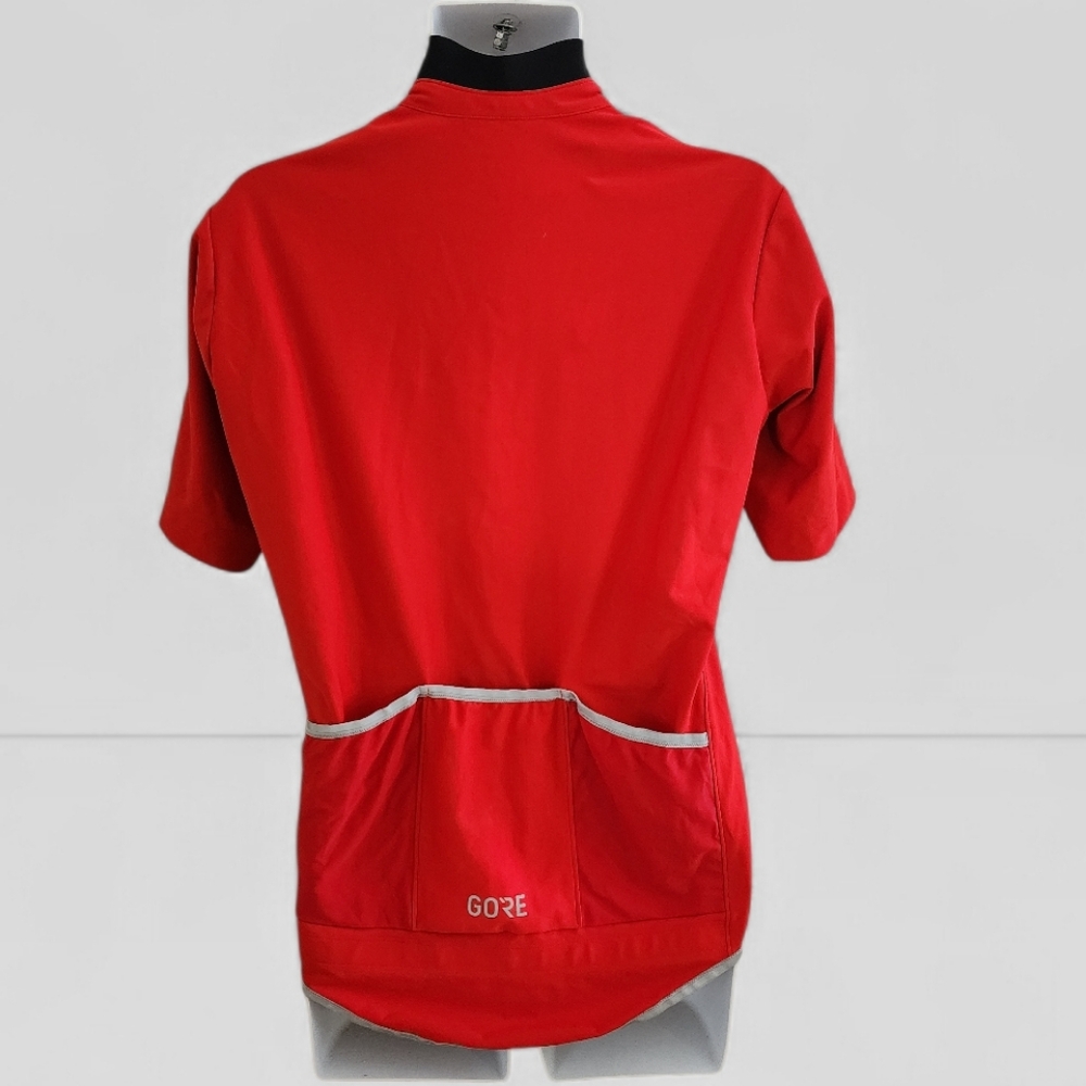 GORE Wear C5 Mens Windproof Short Sleeve Road Cycling Jersey Reflective Vest Lrg - Picture 6 of 12